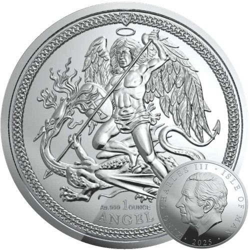 Angel 2025 moneta argento oz - 2025, 1