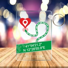 Portachiavi in Plexiglass con