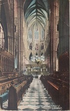 Cartolina Abbazia di Westminster Londra London Regno Unito Non viaggiata