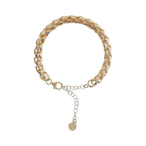 Bracciale donna etrusca maglia - bracciale,