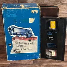 Order To Kill VHS Used Crime