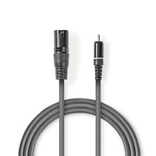 Cavo Audio XLR Maschio a 3 pin