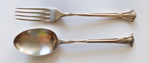 Duo couverts anciens mappin - couverts,