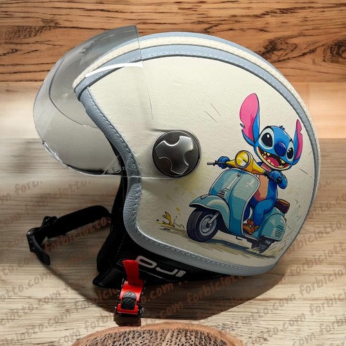 Casco vintage pelle - in,