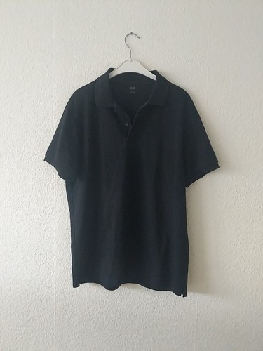 Polo uomo uniqlo nera taglia - polo, l