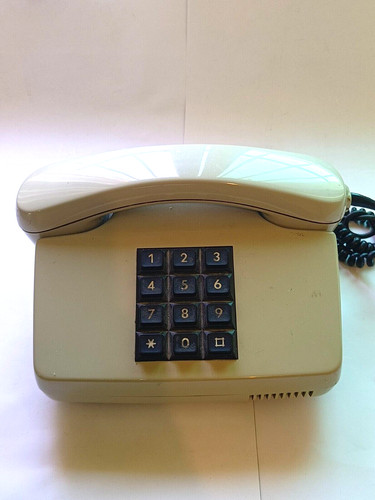 Vintage dtmf telephone - vintage, set