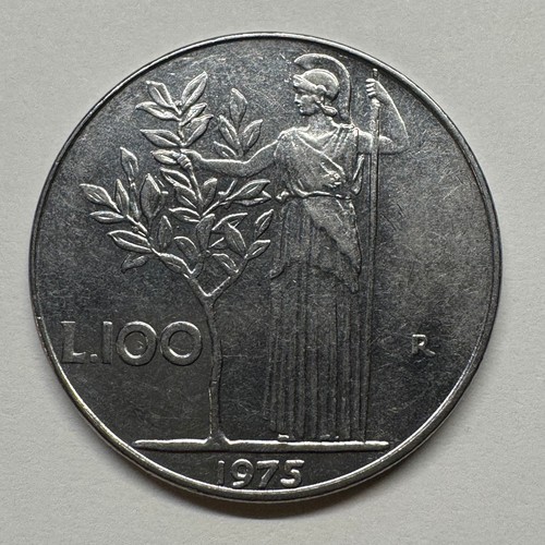 1975 italy 100 lire - -, coin