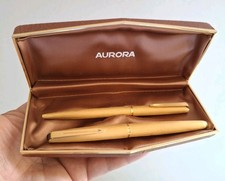 ✨️?Aurora 98 Fountain Pen Nib 14k + Gift  Ballpoint Pen ?✨️