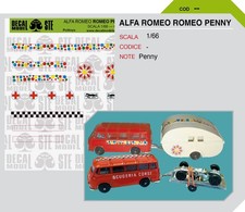 ALFA ROMEO ROMEO F12 - POLITOYS SERIE PENNY - DECAL - 1/66