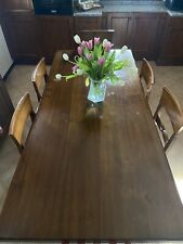 tavolo da cucina in legno massiccio stile arte povera