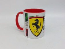 TAZZA CAFFE' di ceramica personalizzata FERRARI F1, Idea regalo Adulto Bambino