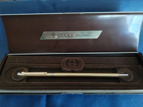 Gucci penna sfera - sfera, oro