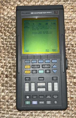 Fluke 105 scopemeter séries - fluke,