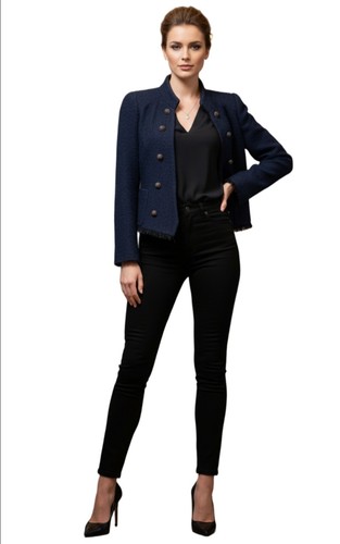 Zara giacca donna lana - zara,