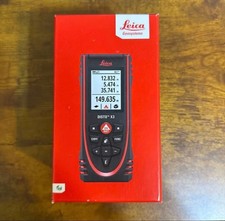 Leica DISTO X3 Misuratore di Distanza Laser Strumento di Misura Portatile...