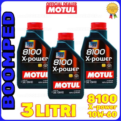Motul 8100 power 10w60 olio - 8100, x-power