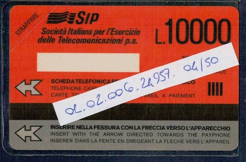 Gian scheda telefonica - -,