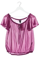 H&M Camicetta alla carmen Donna Camicia Taglia IT 38 rosa elegante