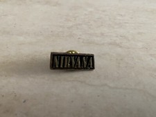 Rarissima spilla pins Nirvana musica metal rock anni 90 da collezione
