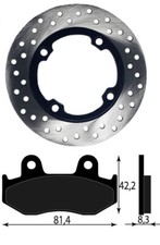 DISCO FRENO HONDA/NES @ 150