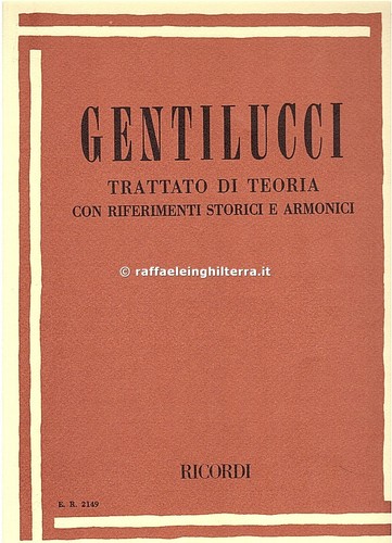 Ricordi trattato teoria - ricordi,