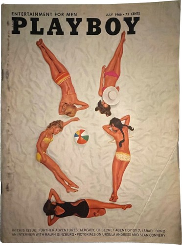 Playboy magazine july 1966 - magazine,