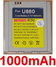 BATTERIE 1000mAh Per LG U880