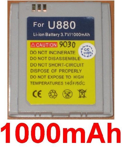 Batterie 1000mah per u880 - batterie,