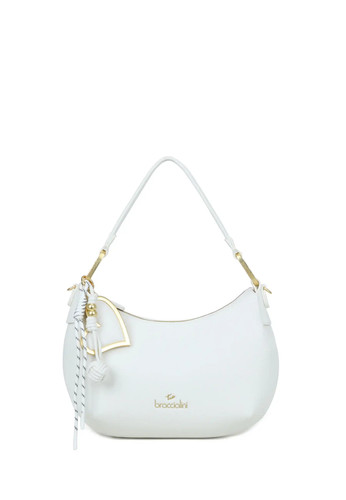 Braccialini borsa beth - beth, bianco