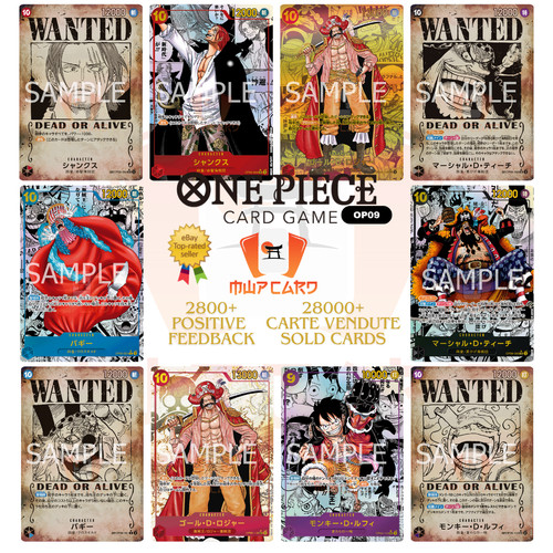 One piece cards four - one,