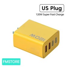 4-Port USB C PD Charger Fast
