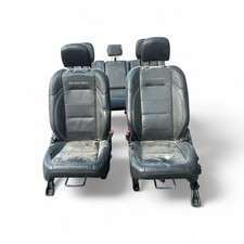 Tappezzeria / sedili in pelle neri Jeep Wrangler (JL) (4xe) (2017 > ) (sahara)