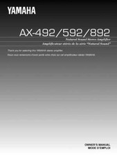 Yamaha AX-492 Amplificatore