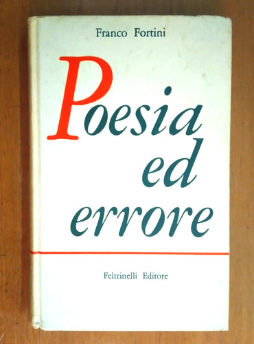 Franco fortini poesia - franco, fortini-poesia