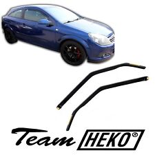 Deflettori Aria Per Opel Astra H / GTC 2004 2012 3-Porte Set 2 Antivento Heko