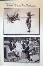 Vecchia Stampa 1915 Guerra