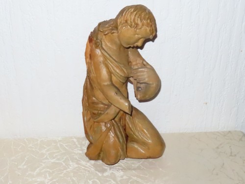 Antico statua figura legno - figura, di