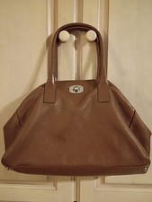 Furla Brown Leather Satchel