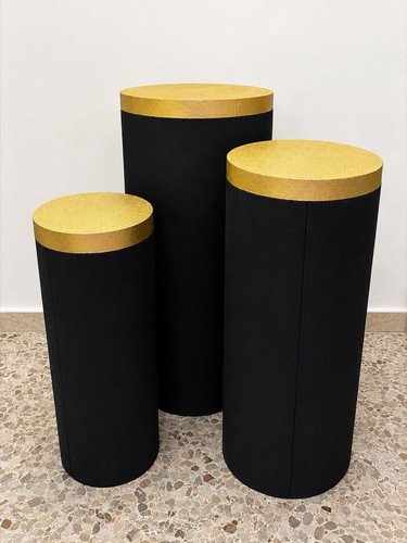 Set scatole cilindriche - set,