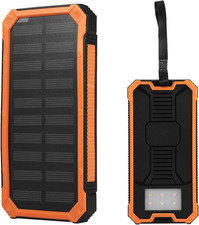 Caricatore Portatile Da 20000 MAH Solar Power Bank, Doppio Caricatore Del Pannel