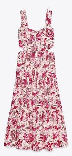 100 authentic zara - 100%, printed
