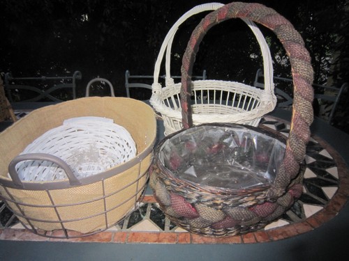 Set grandi ceste metallo e - set,