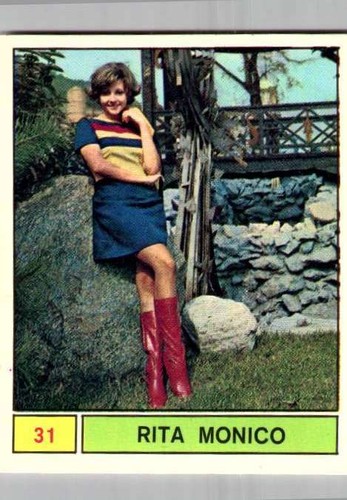 Figurina cantanti panini - figurina,