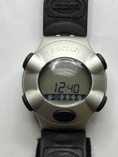 Orologio SWATCH Beat Irony VIRTUAL WAVE (YQS1003)-Ø46mm-Digitale-Mobile Business