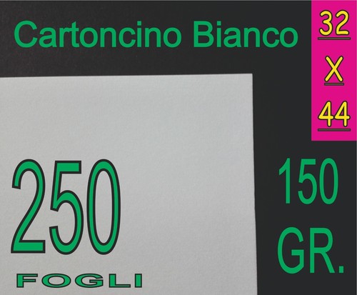 250 fogli carta - 250, opaca