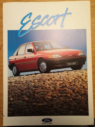 Depliant brochure ford escort - depliant,