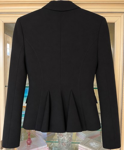 Giacca blazer lana nero sophia - blazer,