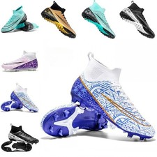 Scarpe da calcio allenamento bambini adulti junior ragazzi scarpe da calcio regali taglie UK 1-9