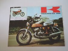advertising Pubblicità 1973 MOTO KAWASAKI 750 MACH IV H2
