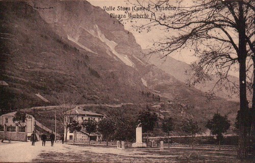 Cartolina della valle stura - cartolina,